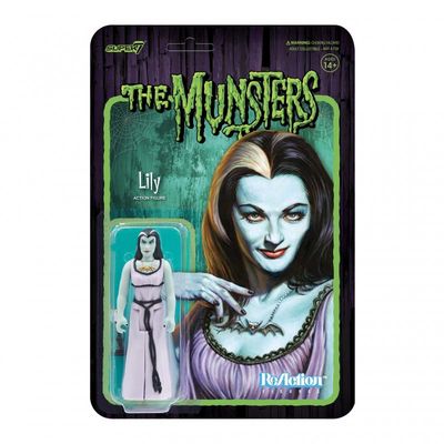 Super7 ReAction The Munsters Lily 3.75-inch Action Figure