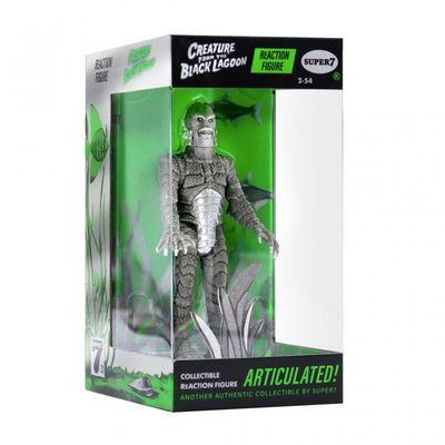 Super7 ReAction Universal Monsters Creature From the Black Lagoon B&amp;W Variant