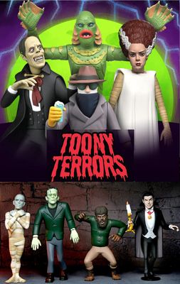 NECA Toony Terrors Universal Monsters 6" Color Editions - Choice of Monster!