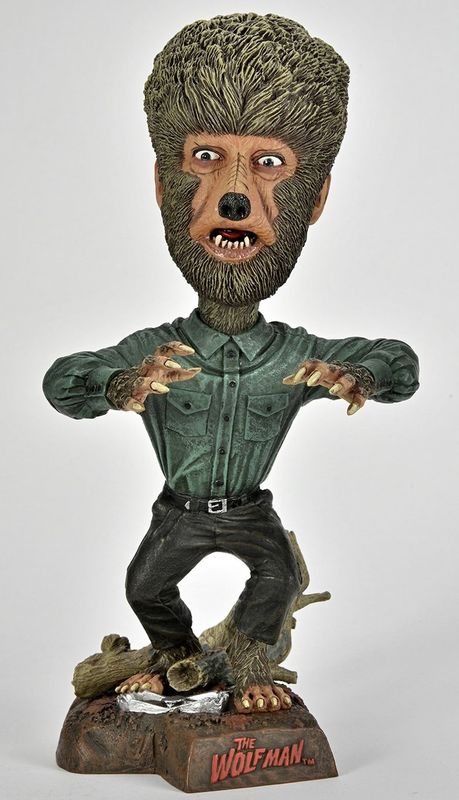 NECA Universal Monsters The Wolf Man Head Knocker - NEW RELEASE!