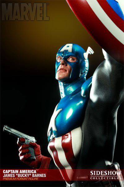 Sideshow Captain America James Bucky Barnes Premium Format 1:4 Scale