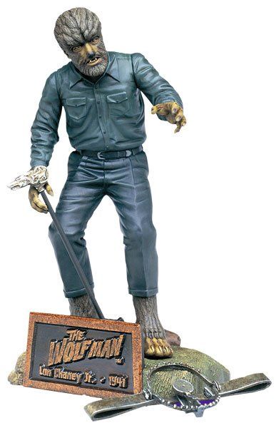 Sideshow Collectibles Lon Chaney Jr as the Wolf Man 8 inch figure