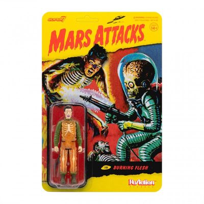 Super7 ReAction Mars Attacks Burning Flesh Action Figure