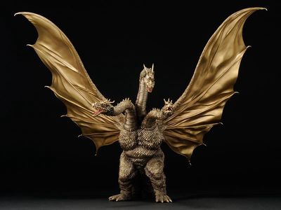 X-Plus Garage Toy 1968 King Ghidorah 18" Large Monster Series Plex PX figure