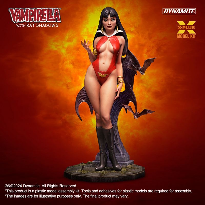 X-Plus Vampirella 1/8 Scale Plastic Model Kit