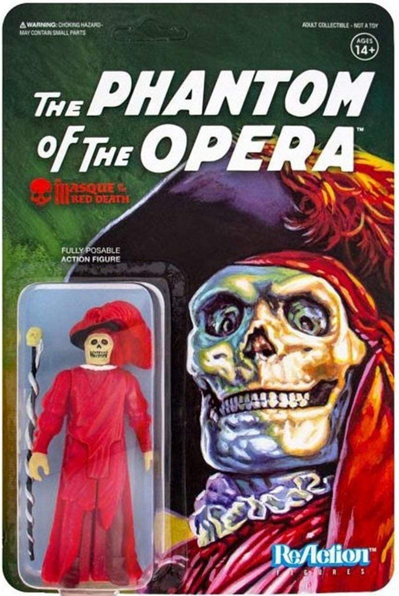 Super7 ReAction Phantom of the Opera Mask of the Red Death