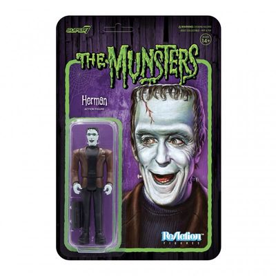 Super7 ReAction The Munsters Herman 3.75-inch Action Figure