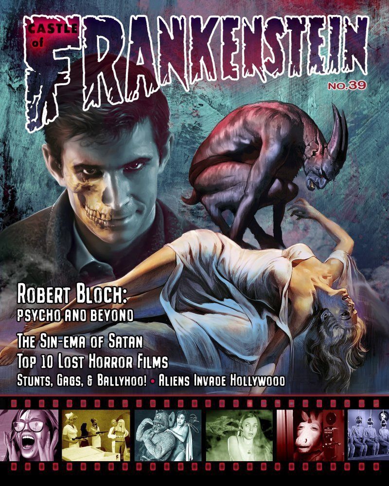 Castle of Frankenstein #39 - Robert Bloch - Psycho - Ghost of Frankenstein - DIGITAL VERSION ONLY