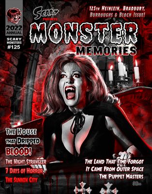 Scary Monsters #125 - Monster Memories Heinlein, Bradbury, Burroughs &amp; Bloch - DIGITAL VERSION ONLY