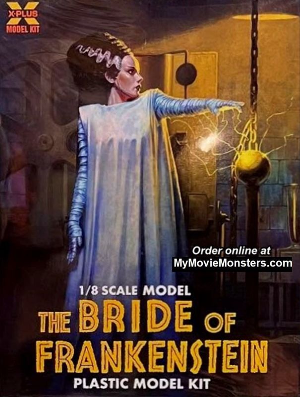 X-Plus The Bride of Frankenstein 1/8 Scale Model Kit