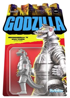 Super7 Toho ReAction Figure Mechagodzilla '74 Space Titanium Wave 3