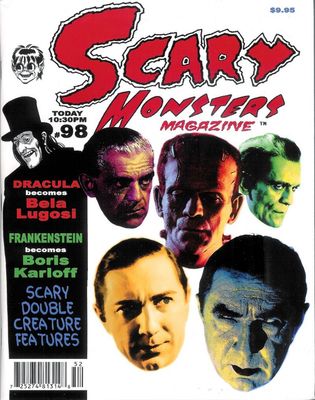 Scary Monsters magazine #98 - Bela, Boris, Gamera!