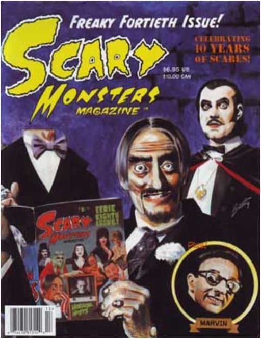 Scary Monsters magazine #40 - Freaky Fortieth Issue!