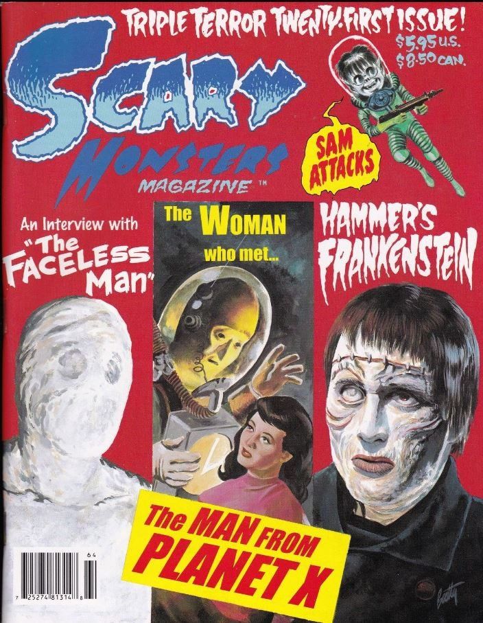 Scary Monsters magazine #21 - Triple Terror Twenty-First Issue!