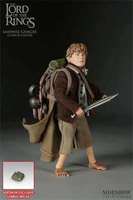 Sideshow Samwise Gamgee Lord of the Rings LOTR Hobbit Exclusive 9 figure