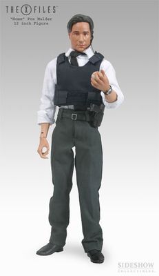 Sideshow X-FILES Exclusive Home Edition Fox Mulder Special Agent FBI 12in figure