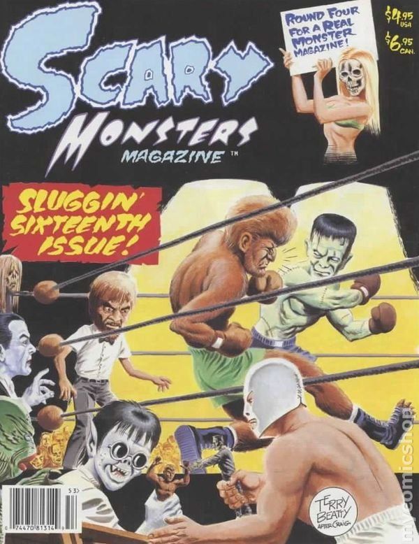 Scary Monsters #16 - Sluggin Sixteenth Issue