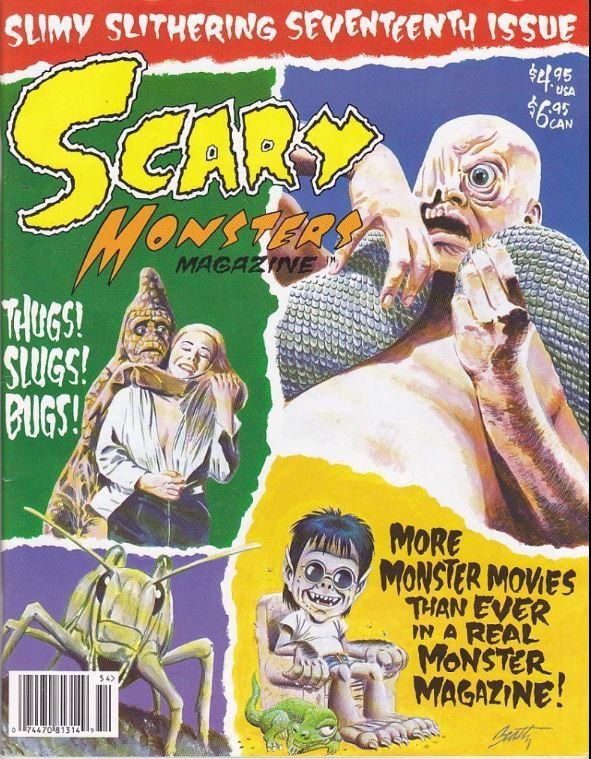 Scary Monsters #17 - Slimy Slithering Seventeenth Issue!
