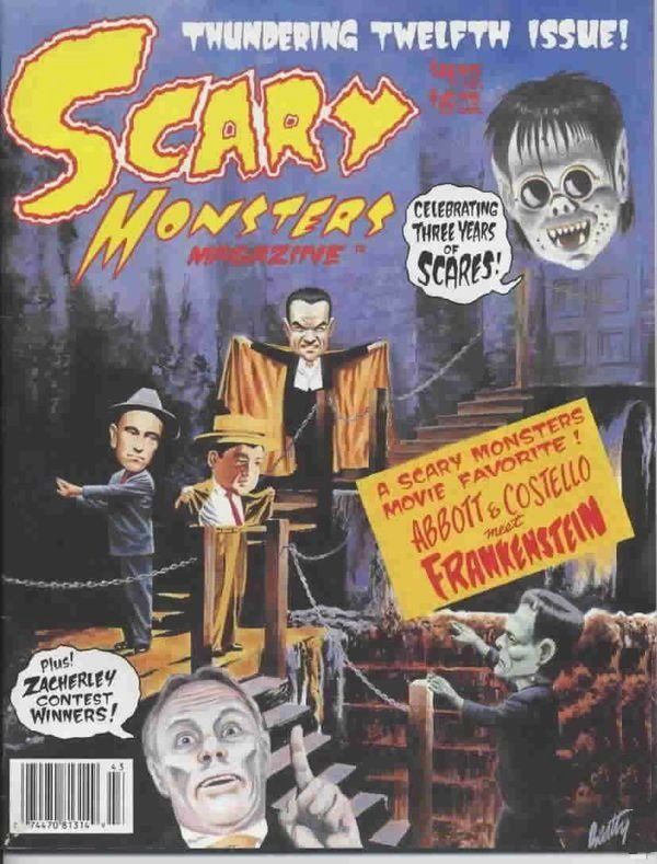 Scary Monsters #12 - Includes Record of Scary Sounds!