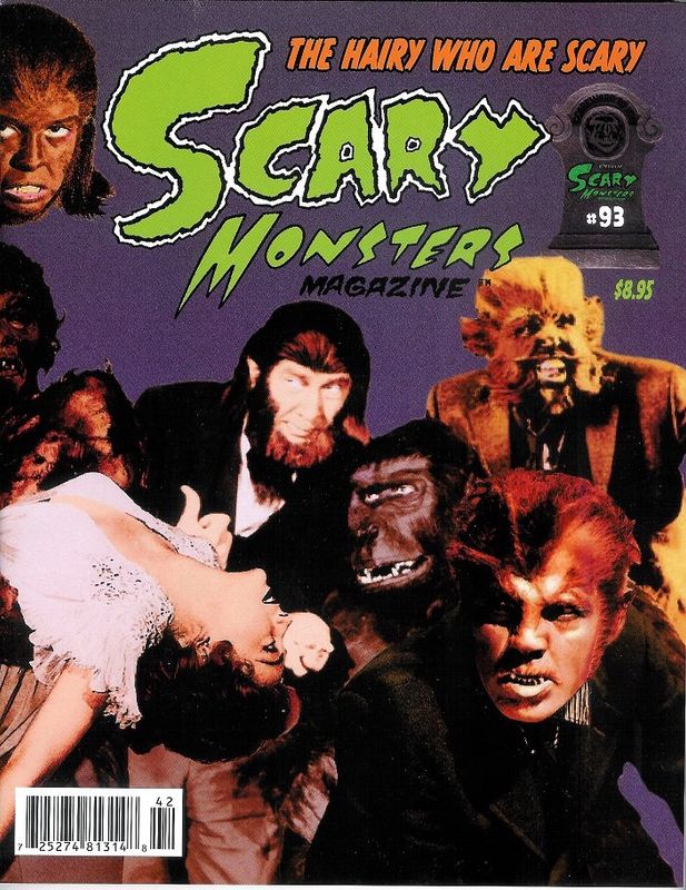 Scary Monsters magazine #93 - The Hairy Who Are Scary