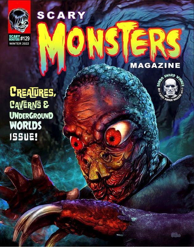Scary Monsters #129 - Creatures, Caverns, Underground Worlds - DIGITAL VERSION ONLY