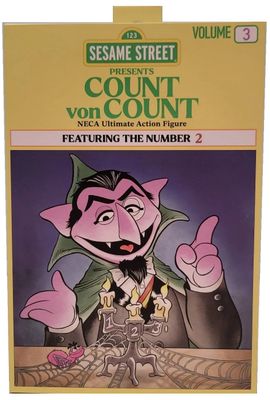 NECA Sesame Street Count von Count Ultimate Action Figure