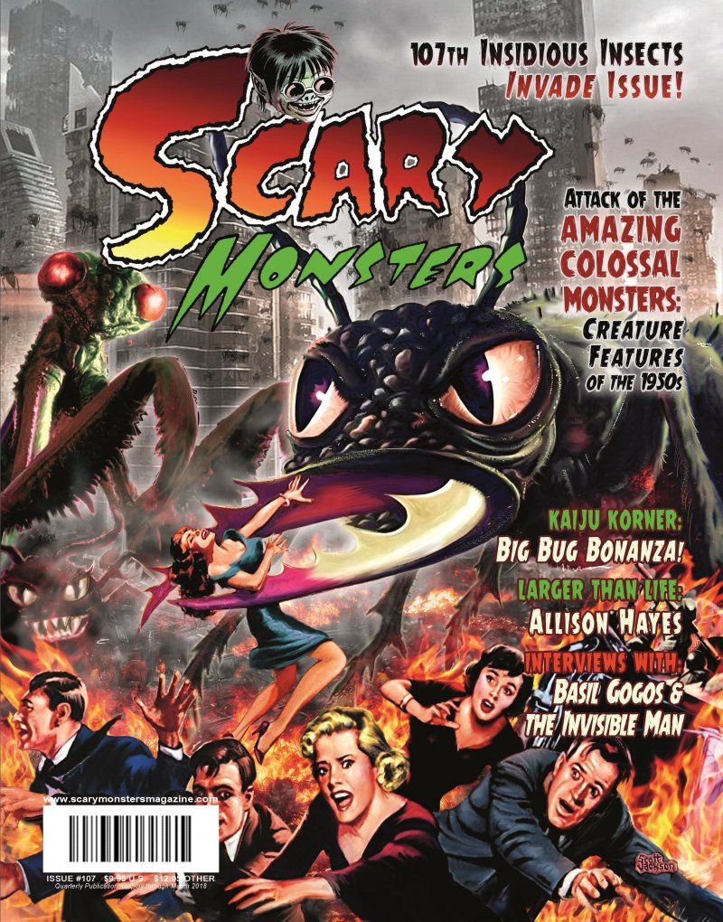 Scary Monsters #107 - Insidious Insects Invade Issue - DIGITAL VERSION ONLY