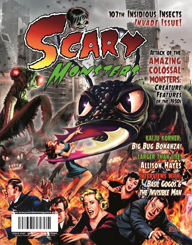 Scary Monsters #107 - Insidious Insects Invade Issue - DIGITAL VERSION ONLY