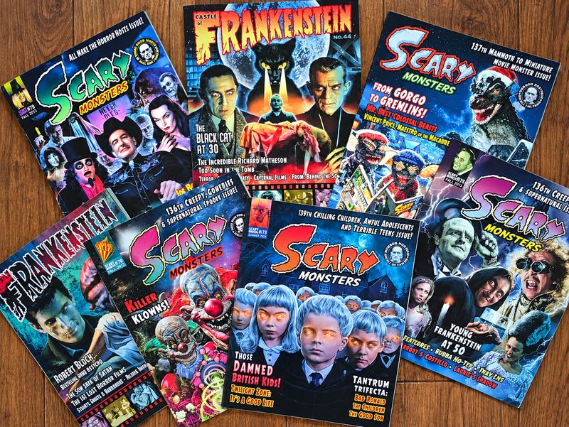 Subscription: Castle of Frankenstein/Scary Monsters 4 Issues (2 of Each)