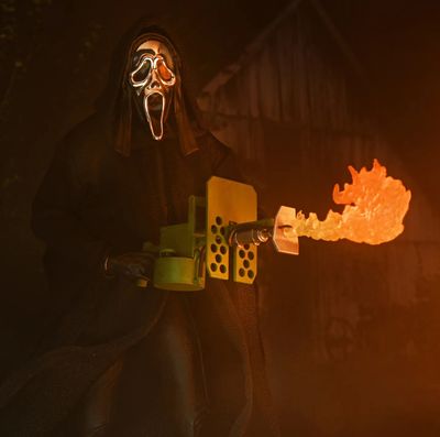 NECA Reel Toys Ghost Face Inferno Ultimate 7-in Scale Action Figure
