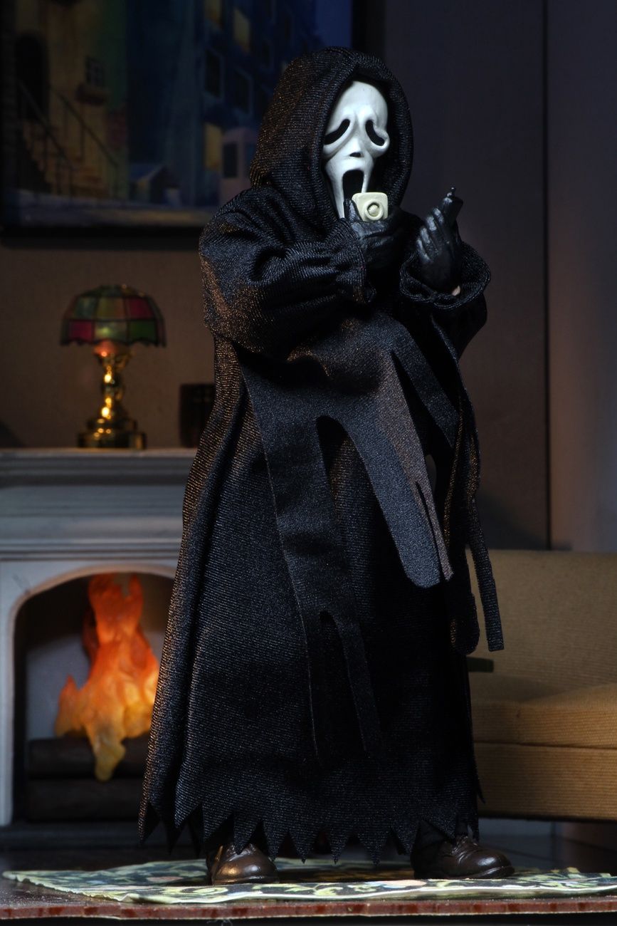 NECA Reel Toys Ghost Face Scream 8" Clothed Action Figure