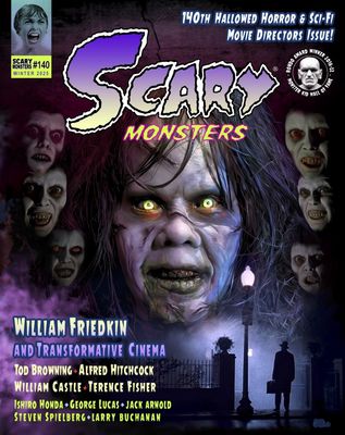 Scary Monsters #140 Hallowed Horror &amp; Sci-Fi Movie Directors issue
