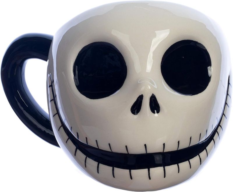 The Nightmare Before Christmas NBX Jack Skellington Sculpted Ceramic Mug