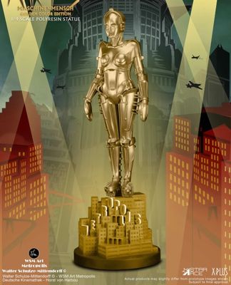 Star Ace X-Plus Maschinenmensch 1/4 Scale (40 cm) Polyresin Statue Gold