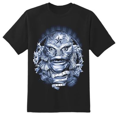 Creature from the Black Lagoon Black T-Shirt from Rock Rebel