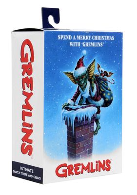 NECA Gremlins - Santa Stripe &amp; Gizmo 7-inch Scale Action Figure Set