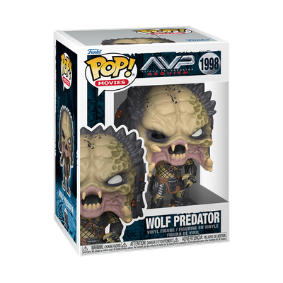 Funko POP! Aliens vs. Predator: Requiem Wolf Predator - Choose Regular or Chase #1998