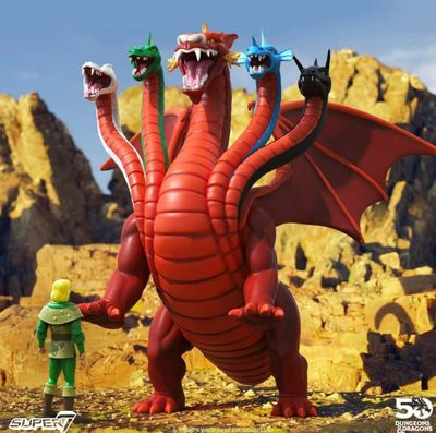 Super7 ULTIMATES! Dungeons &amp; Dragons Tiamat 5-Headed Dragon