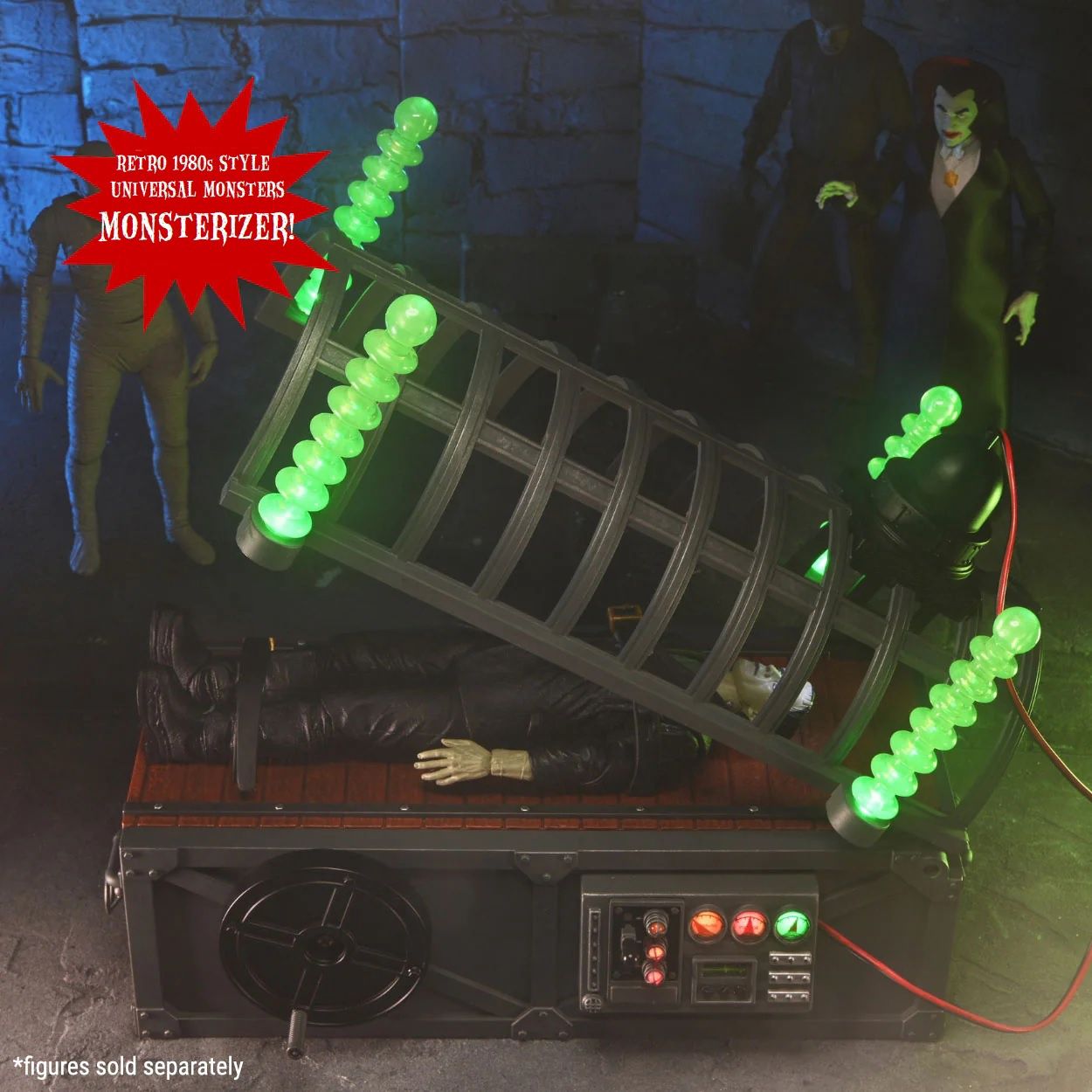 NECA Retro Monsterizer with Light-Up Effects - Just like in the '80s!