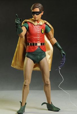 NECA Robin 1/4 Scale Action Figure - Burt Ward 1966 TV