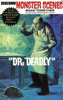 DENCOMM Monster Scenes Doctor Deadly Model Kit