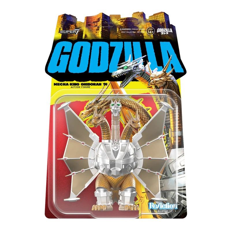 Super7 Toho ReAction Figure Mecha King Ghidorah '91 Wave 11