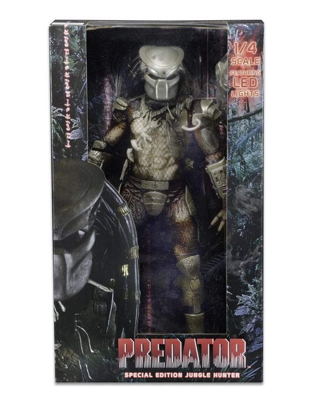 NECA Predator Jungle Hunter 1/4-Scale Figure with LED lighting