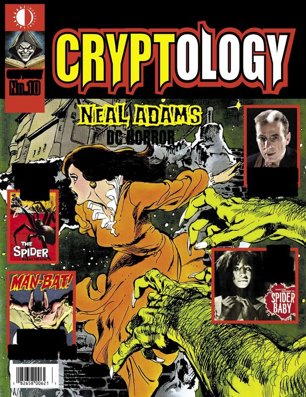 Cryptology #10 - Neal Adams' DC Horror - Beverly Washburn - The Spider - Humphrey Bogart