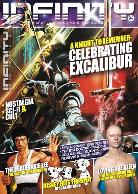 INFINITY #94 - Celebrating Excalibur - David Bowie - Bruce Lee