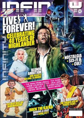 INFINITY #92 - 40 Years of Highlander - Mamie Van Doren - MAD mag