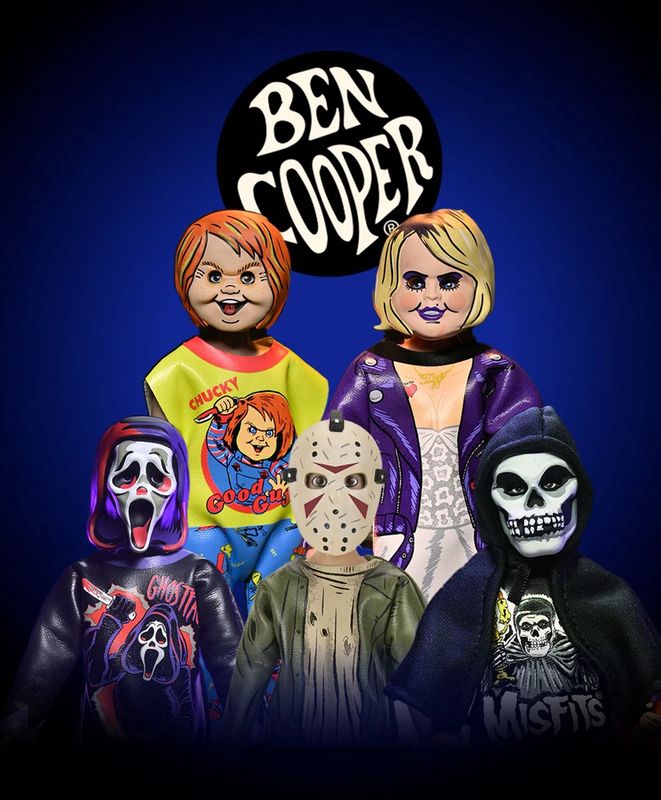 NECA Ben Cooper Halloween Costume Kids Series 13 - Choose From Chucky, Tiffany, Ghost Face, Jason, The Misfits Fiend