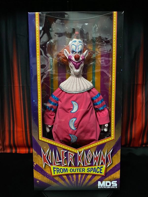Killer Klowns From Outer Space Slim Mezco Designer Series 18-Inch Roto Plush Doll