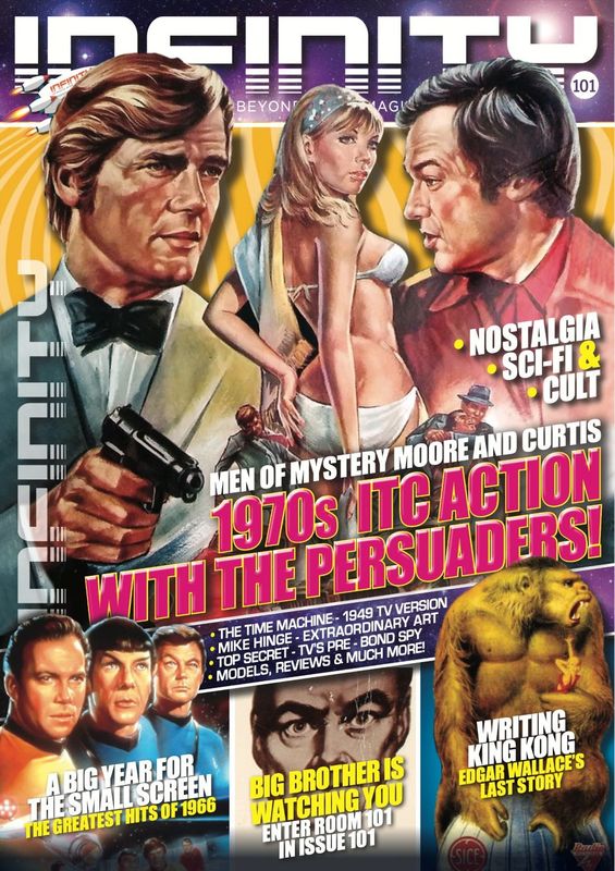 INFINITY #101 - The Persuaders - Roger Moore - Star Trek