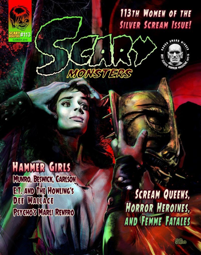 Scary Monsters #113 - Scream Queens &amp; Horror Heroines - DIGITAL VERSION ONLY